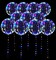 LED Balloons 10 Pack, Light Up Clear Glow Balloons 20 Inches with String Lights for Valentine's Day, Halloween, Christmas, Wedding & Birthday Parties